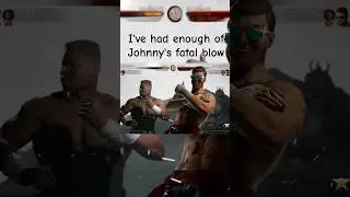 MORTAL KOMBAT 1 - I've had enough of Johnny's fatal blow #mortalkombat
