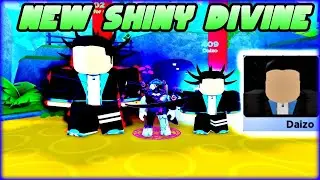 Anime Fighters Simulator - NEW INSANE SHINY DIVINE SHOWCASE | 500 REROLLS !