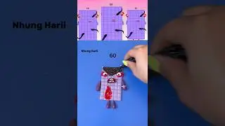 OMG 🤯 I made Sprunki Numberblocks 60 but she got infected 😱😱😱 #sprunki #numberblocks #clay