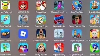Stumble Guys, Hide Ball, Save the Pets, Draw Save the Pets,Granny, Poppy Playtime 4, Kick the Buddy