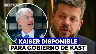 ¿Hay condiciones? Kaiser confirma disponibilidad para ser parte del gobierno de Kast