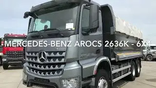 Mercedes-Benz Arocs 2636K 6x4 tipper truck for sale