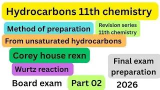 Hydrocarbons  part -2 |11th class chemistry revision series |final exam preparation |cbse boardexam 