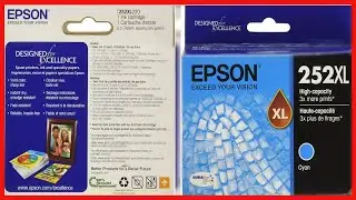 Epson DURABrite Ultra 252XL Ink Cartridge   Cyan T252XL220