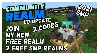 Join my Minecraft Realm | 1.18 | 2 CODES | SMP | Code/Link FREE for anyone[XBOX, PS5, PE, BEDROCK]