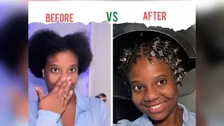 💕AMI&rsquo;S DAY 1 LOCS JOURNEY | STARTER LOCS WITH COILS💕