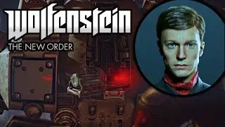 Wolfenstein: The New Order - Сцена смерти Человека-машины - Уайатт [HD]