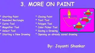 3. MORE ON PAINT || CLASS 3|| CBSE