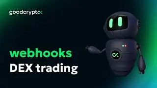 DEX trading with TradingView webhooks