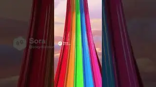Rainbow Slide or Candy Cloud? 🌈🍭 Sweet Coaster WYR! #wouldyourather #wyr #shorts #cozydecision
