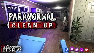 PARANORMAL CLEANUP 1.0 (1/2) - Haunted Houses Cleaning & Survival Game - Let's Play |1080p/60fps|