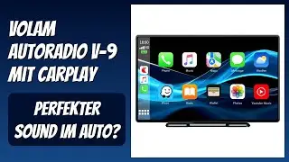 BEWERTUNG (2025): Volam Autoradio V-9 mit Carplay. WESENTLICHE Einzelheiten