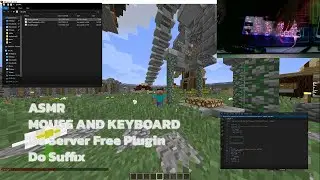 Minecraft Plugin : Do Suffix [ทำฉายา] KEYBOARD + MOUSE ASMR (hancam) EP.1