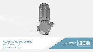 Lechler Rotationsreiniger XactClean HP 2 / Tankreinigungsd&uuml;se / Beh&auml;lter- und Anlagenreinigung
