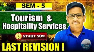 Tourism and Hospitality Services Unit - 1 | 5th Sem History Classes by Umesh sir