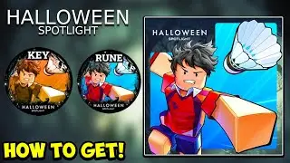 Как получить значки рун и ключей в Racket Rivals! (Roblox Halloween Spotlight)