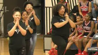 L. C. Bird High School Wild Ones Step Team + Cheerleaders Halftime Show 2023