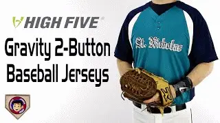 High Five 12130 Two Button Baseball Jerseys - Homegrown Sporting Goods