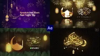 Ramadan Greetings Video Templates Download | After Effects Projects Download