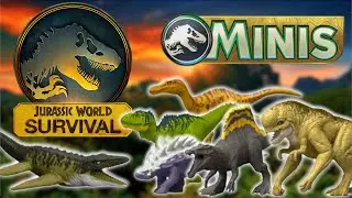 WAVE 2 MINIS de JURASSIC WORLD: SURVIVAL 2026 | Nuevas Figuras, Nuevos Dinosaurios