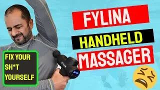 🆕 FYLINA HANDHELD MASSAGE GUN UNBOXING & REVIEW