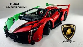 LAMBORGHINI VENENOS K-BOX 10222 Technic Series [4K 60FPS] - Fast Brick Build