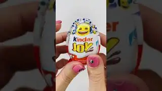 Kinder Joy Emoji 😎 #shorts asmr
