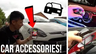 AFFORDABLE CAR ACCESSORIES FOR THE FIAT!