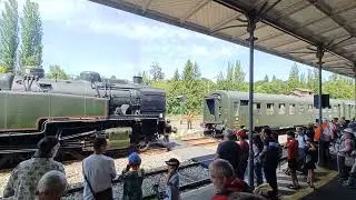 Man&oelig;uvres &agrave; EYMOUTIERS avant d&eacute;part pour Limoges 141TD740 6 ao&ucirc;t 2025