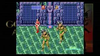 Golden Axe II (Genesis) Longplay - Tyris Playthrough (The Duel)