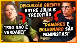 DISCUSS&Atilde;O de J&uacute;lia Lucy e Trezoit&atilde;o sobre FEMINISMO😬