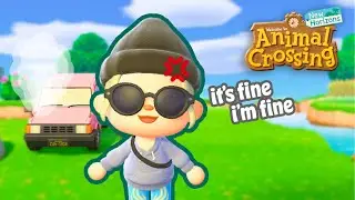 In my STORYTIME youtuber era&hellip; car troubles + purrl&rsquo;s birthday | ACNH