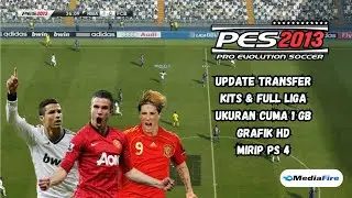 Serasa Main PS3 di Android 😳 PES 2013 LITE | Ringan + No FC + Career Mode🔥