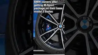 BMW Owners After Getting A Base Model M-Sport Package 🤣 #SHORTS