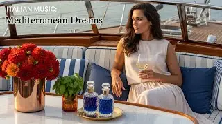 Amalfi Coast at Sunset 🎶 Soft Guitar Music for Sleep & Deep Relaxation | 4K