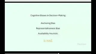 Bias  IB Psychology 2027