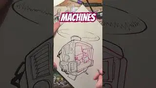 Drawing machines #graffitiuk #art #graffitiart #streetart #hiphop #artist