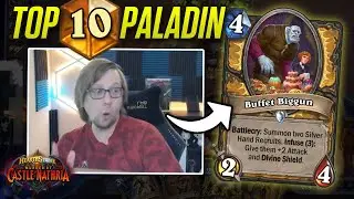 Buffet Biggun to Top 10 Legend w/ 90% Winrate Paladin | Savjz Hearthstone