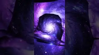 Galaxy Fruit Slice 🌌🔪 | Purple + Blue ASMR Cut