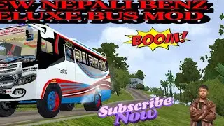 New Benz Deluxe|| Bus Mod And|| Pumdikot map mod review|| Subscribe now 😘😘