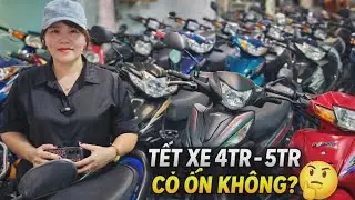 XE RẺ LIỆU CÒN ỔN? Wave 4tr8 – Liberty 6tr8 – DD70 7tr8, Wave Thái 110 cả kho Tại Dĩ An