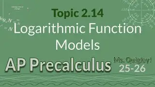 2.14 Logarithmic Modeling