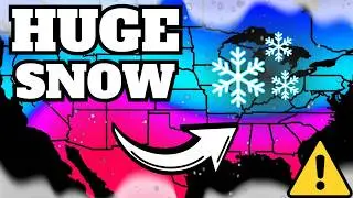 Next SNOWSTORM Is Taking Shape - 80 Cities Forecast