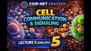 Chapter 4 - Lecture 5 Cell Communication and Signaling #csirnet #csirnet #csirnet  #lifescience