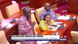 Salt mining: Why should a company be given right to all the salt in the area? - Sege MP quizzes