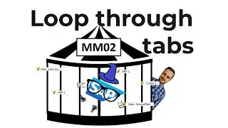 How to loop through transaction tabs in SAP?