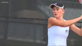 Ardrey Kell tennis star turning heads on-court and in classroom