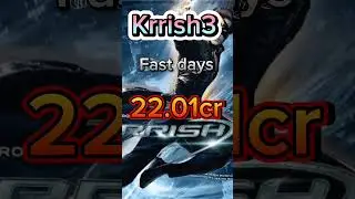 Krrish3👍vs fighter vs😍warr vs bang bang movi box office collection #trendingshorts #youtubeshorts