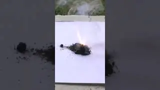 Como Crear Fuego Espont&aacute;neo Con Permanganato De Potasio y Glicerina #fuego #permanganato #fire