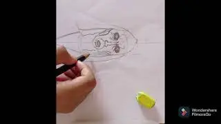 Drawing Valak nun easy (step by step)
